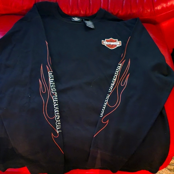 Harley Davidson Mens Longsleeve - Picture 1 of 4